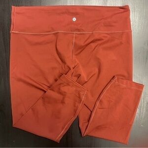 Lululemon Wunder Train High-Rise Tight 25" - Sz 20